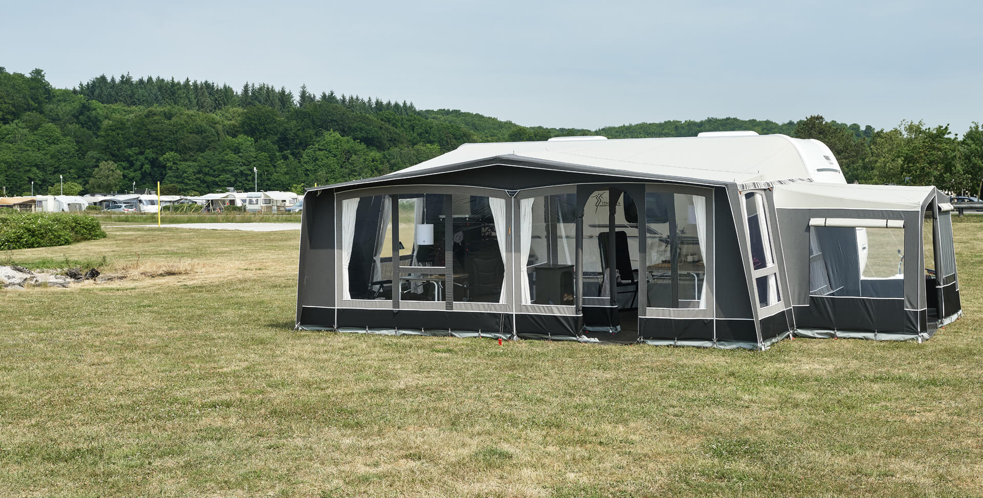 Caravan awning