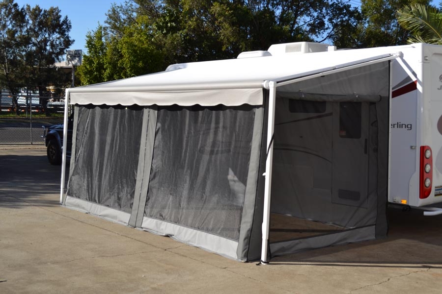 Roll out awning walls kits RV awning annexesShenzhen Foresight Outdoor