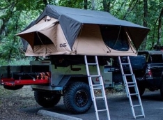 Amazing car roof top tent design for trailors