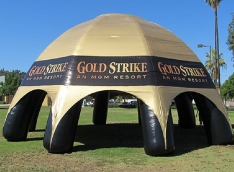 High quality inflatable event tent with digital printing