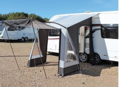 light weight framed poled caravan porch awning