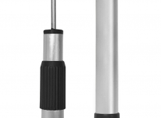 Light weight telescopic poles for tents awnings and tarps