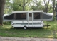 Heavy duty popup trailer tent customized