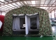 Inflatable decontamination tent made by heavy duty PVC