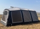 Inflatable caravan awning and RV awning