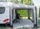 Inflatable full caravan air awning 