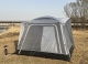 Customized inflatable drive away air awning for camper van mini van and motorhome