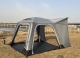 Customized inflatable drive away air awning for camper van mini van and motorhome