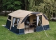 Luxury large camper trailer tent extension for family travel