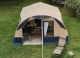 Luxury large camper trailer tent extension for family travel