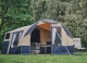 Luxury large camper trailer tent extension for family travel