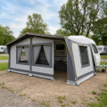 All Season PVC Poled Full Caravan Awning Size 750-1150 
